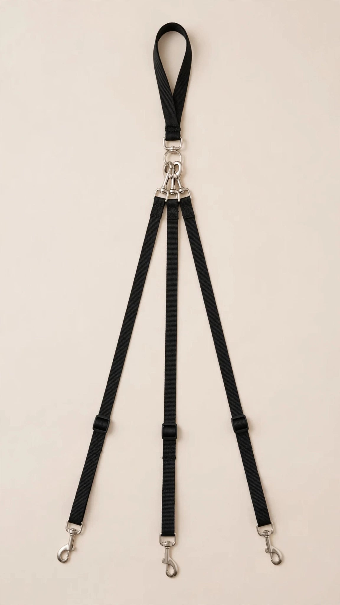 3-in-1 Adjustable Nylon Dog Leash