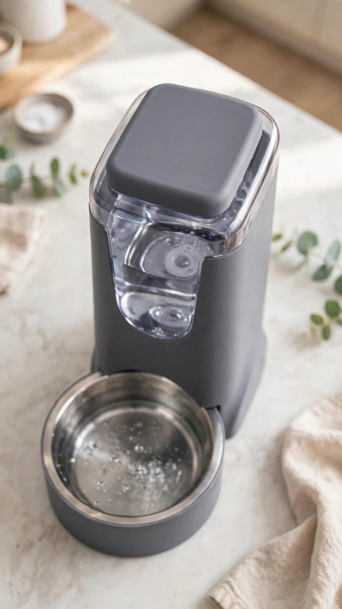 Large-Capacity Pet Feeder & Water Dispenser