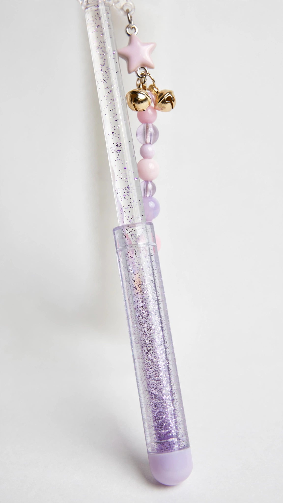 Interactive Cat Teaser Wand with Bell, Tassels & Hanging Balls – Random Colour