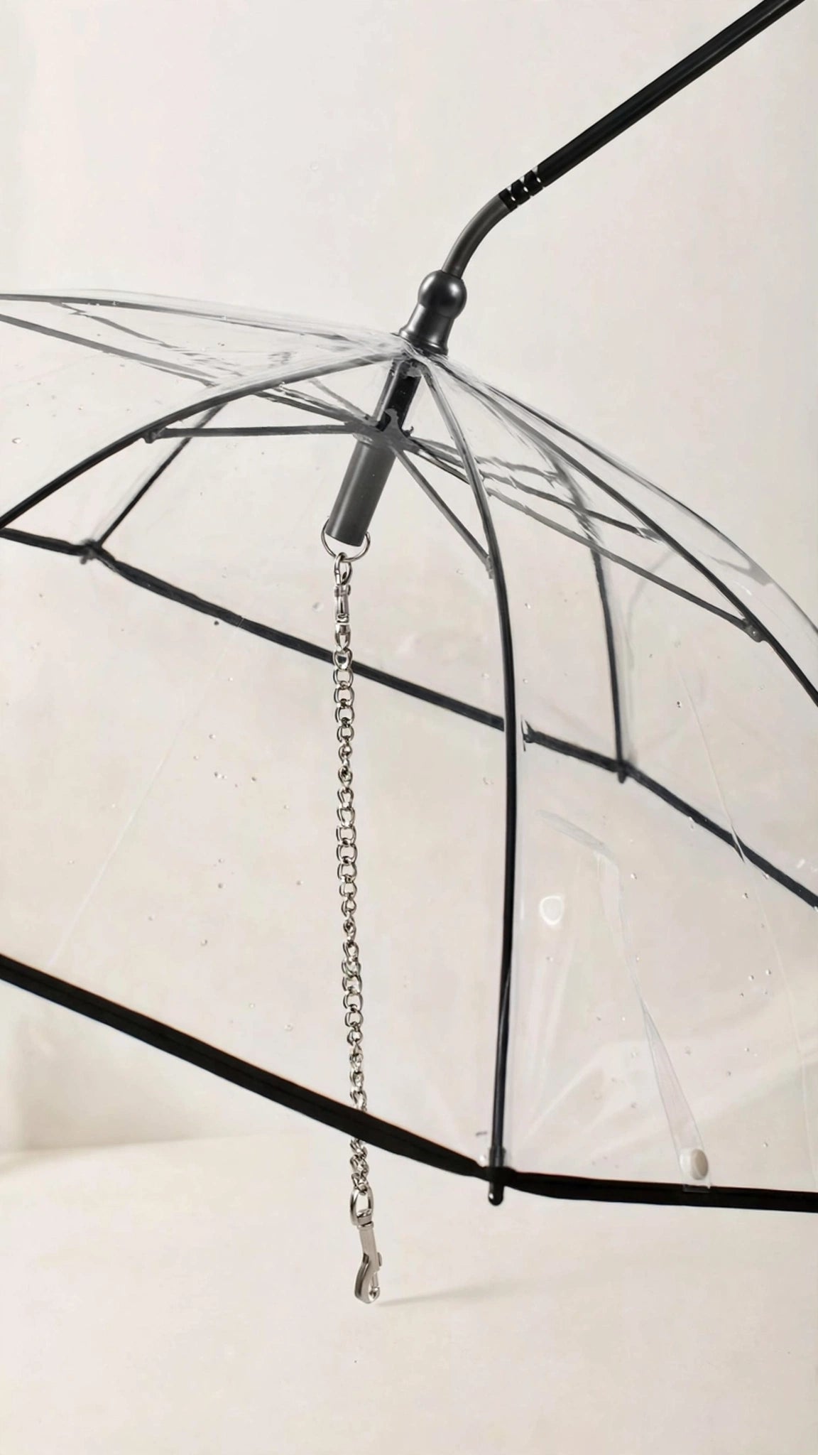 Foldable Dog Umbrella with Adjustable Angle & C-Shaped Handle